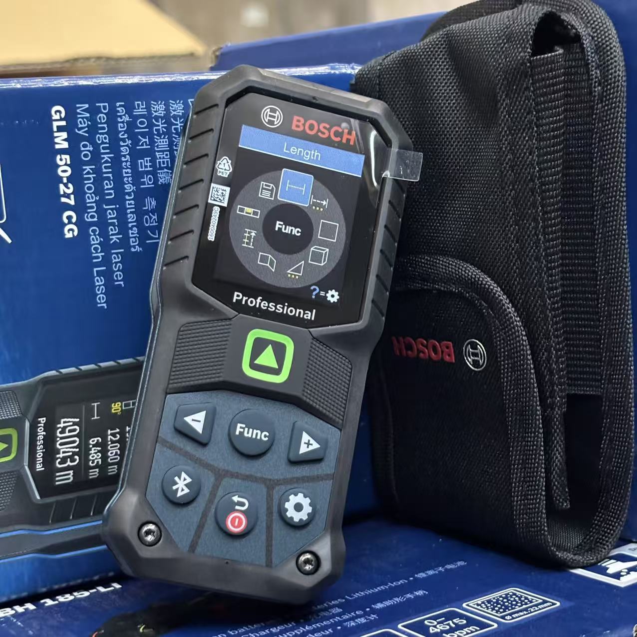 Tape Measure - ボッシュ グリーンレーザーメジャー GLM 50-27 CG 50M