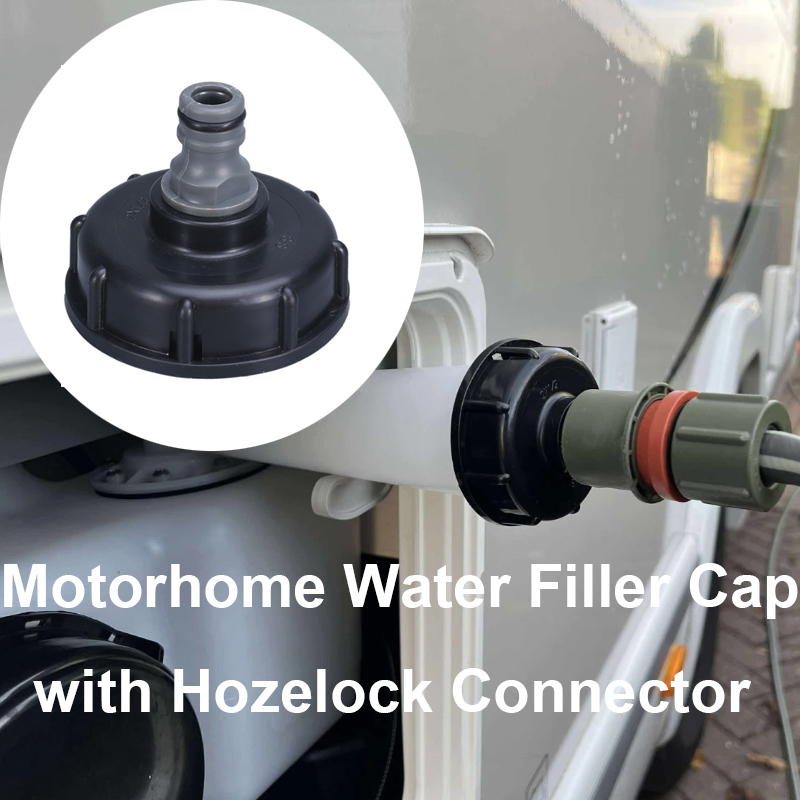 キャンピングカー給水キャップとコネクター付き水タンク蛇口コン - Faucet のレビューと価格