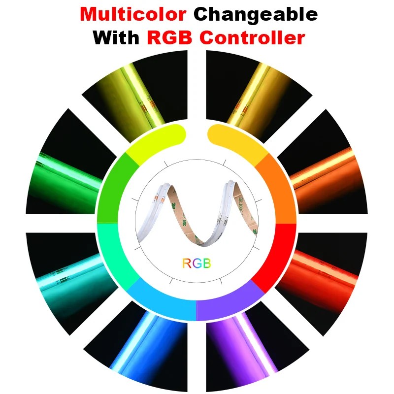ホットセール ドットレスRGB調光可能 12v 24v 10 - Led Strip Lights のレビューと価格