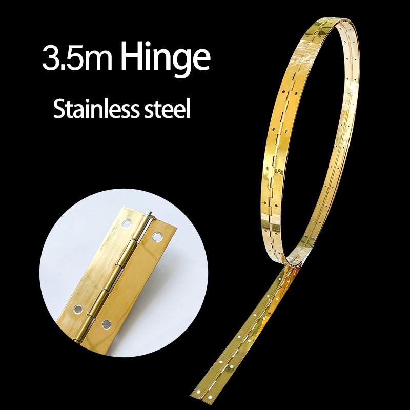 3.5m ピアノヒンジ 138インチ ヘビーデューティー ス - Cabinet Hinges のレビューと価格