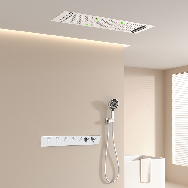 300×900mm 浴室天井LEDサーモスタット式スマートシ - Faucet のレビューと価格