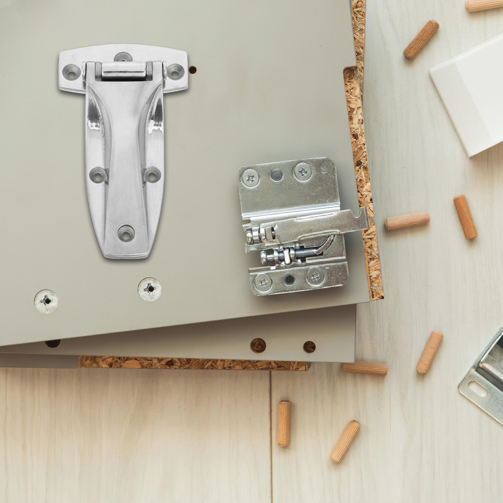 ステンレス製キャビネット用丁番。頑丈な構造で、船舶、屋外、産 - Cabinet Hinges のレビューと価格